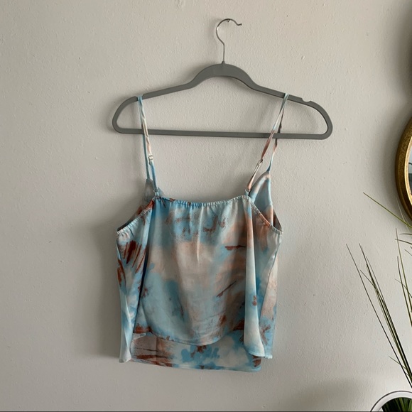 Nasty gal - Right On Tie Dye Cowl Crop top - Picture 6 of 6